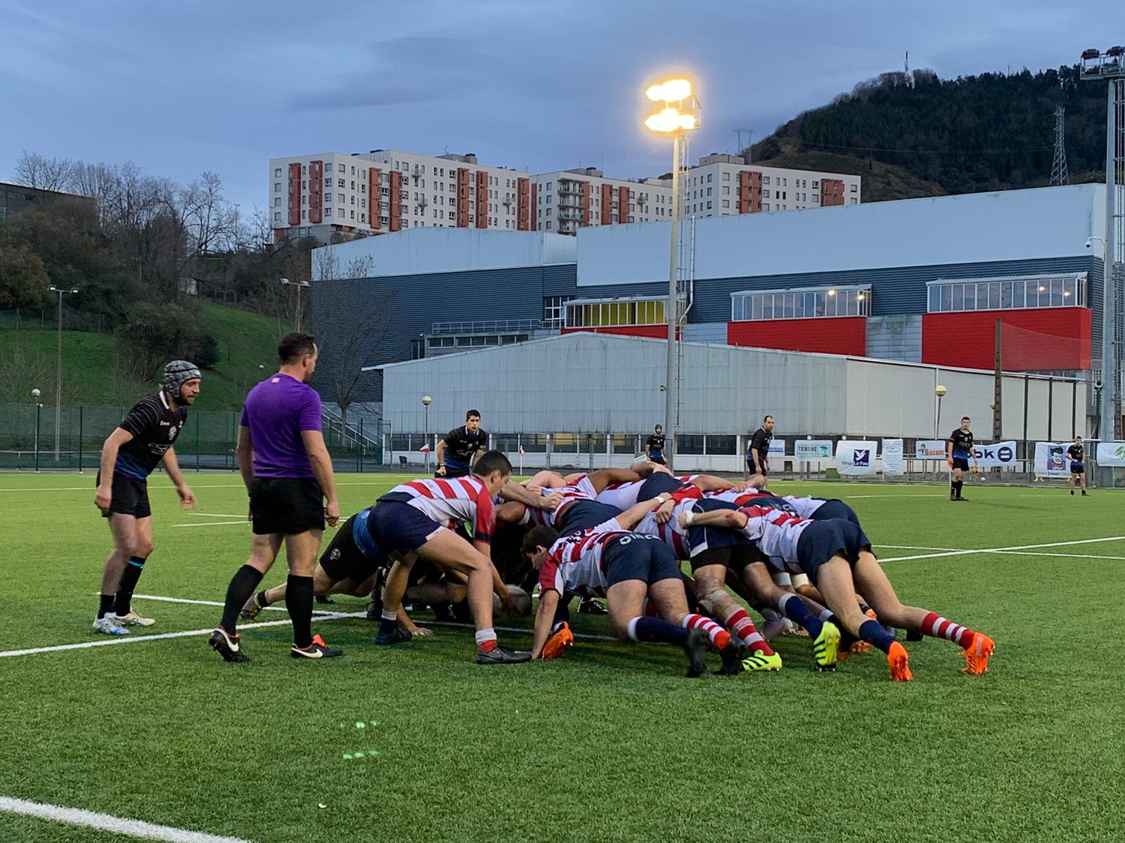 Cr&oacute;nica del partido Universitario Bilbao &quot;B&quot; vs BRT Menditarrak (14 de enero)